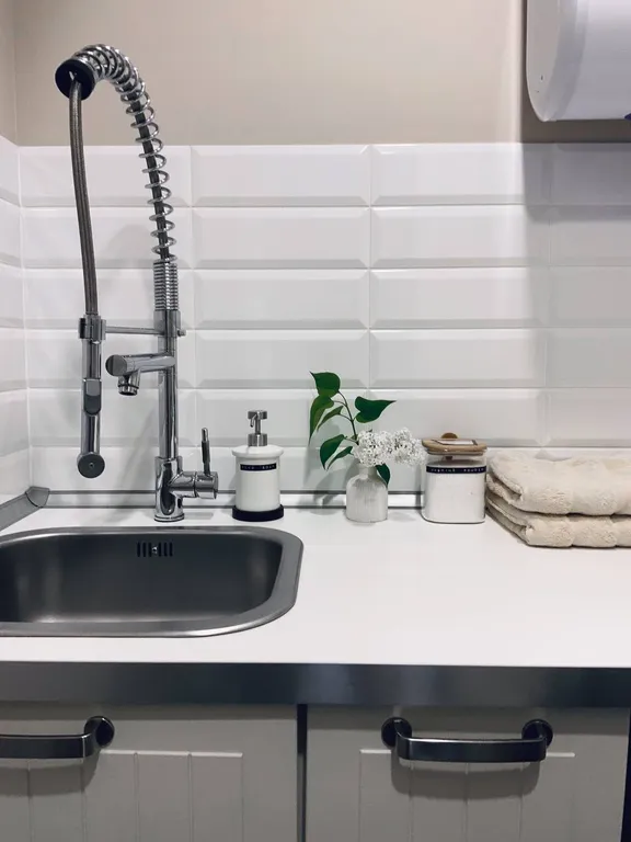 Квартира Атмосферная квартира с панорамным видом и 2-мя спальнями — Москва