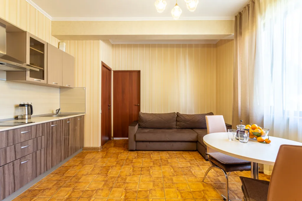 Квартира с видом на горы