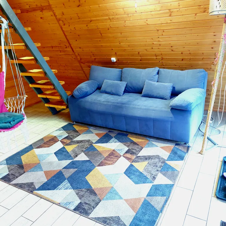 Домик а-фрейм на Марсе