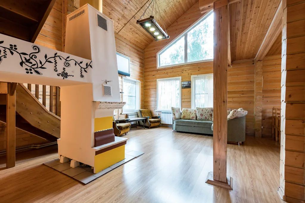 Коттедж Комфортабельный коттедж с сауной — Беличье