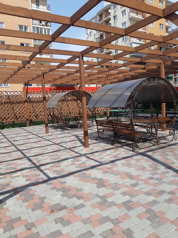 Квартира Квартира в доме с фонтаном, парковкой, зоной барбекю и отличным двором — Анапа