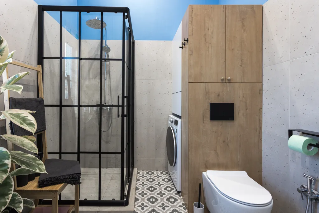 Скандинавский дом с террасой и панорамным видом на водохранилище