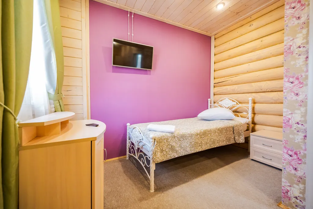 Уютные апартаменты 65 м² c 2-мя спальнями в деревянном доме