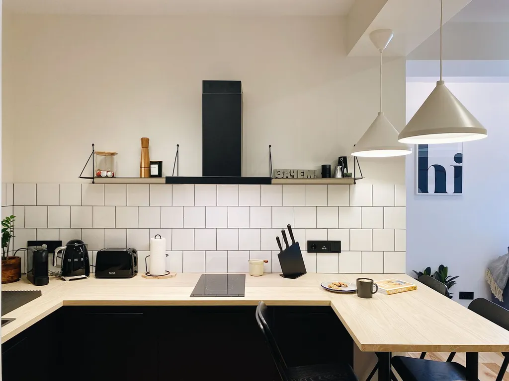 Апартамент с балконом и видом на горы