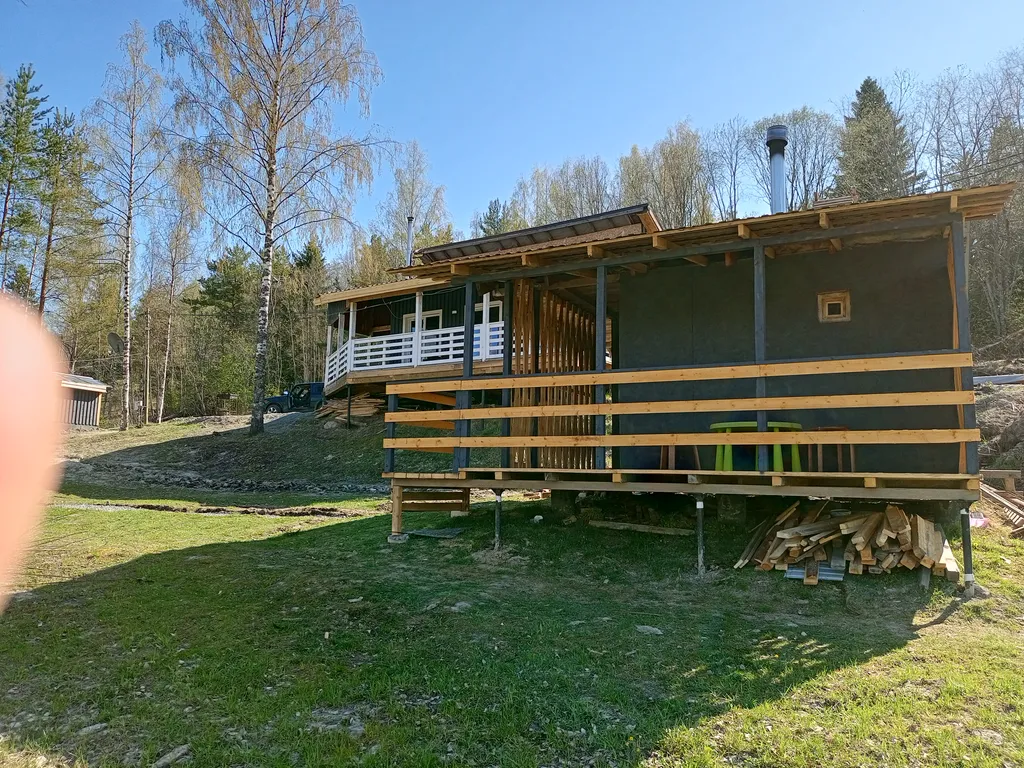 Дом на берегу ладожского озера, в живописном месте