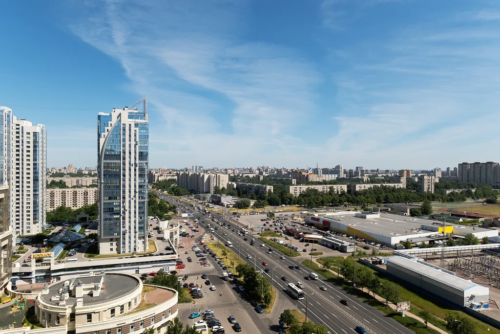 Квартира Квартира Студия с кондиционером ЖК Питер — Санкт-Петербург