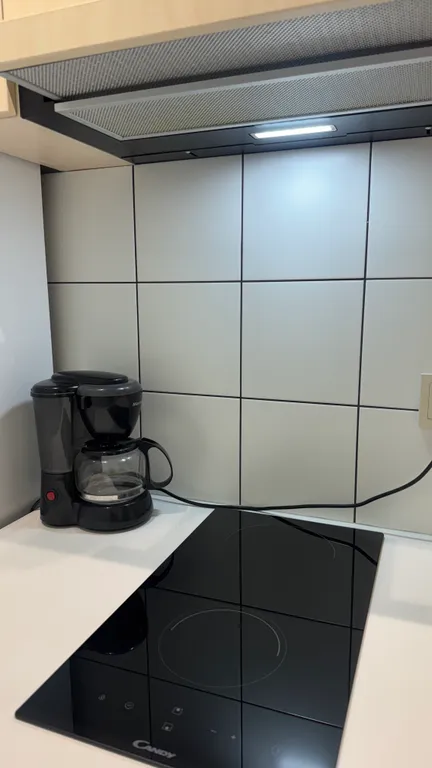 Студия в центре города с прекрасным видом на город