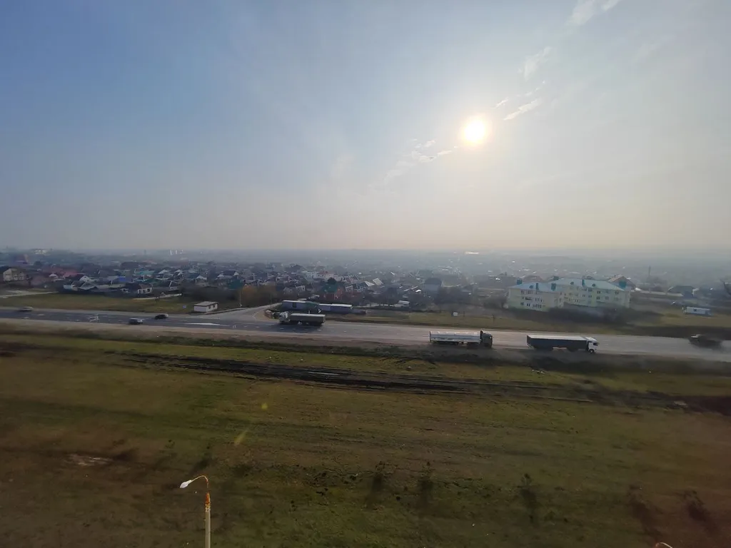 Хорошая двушка, с шикарным вечерним видом на весь город