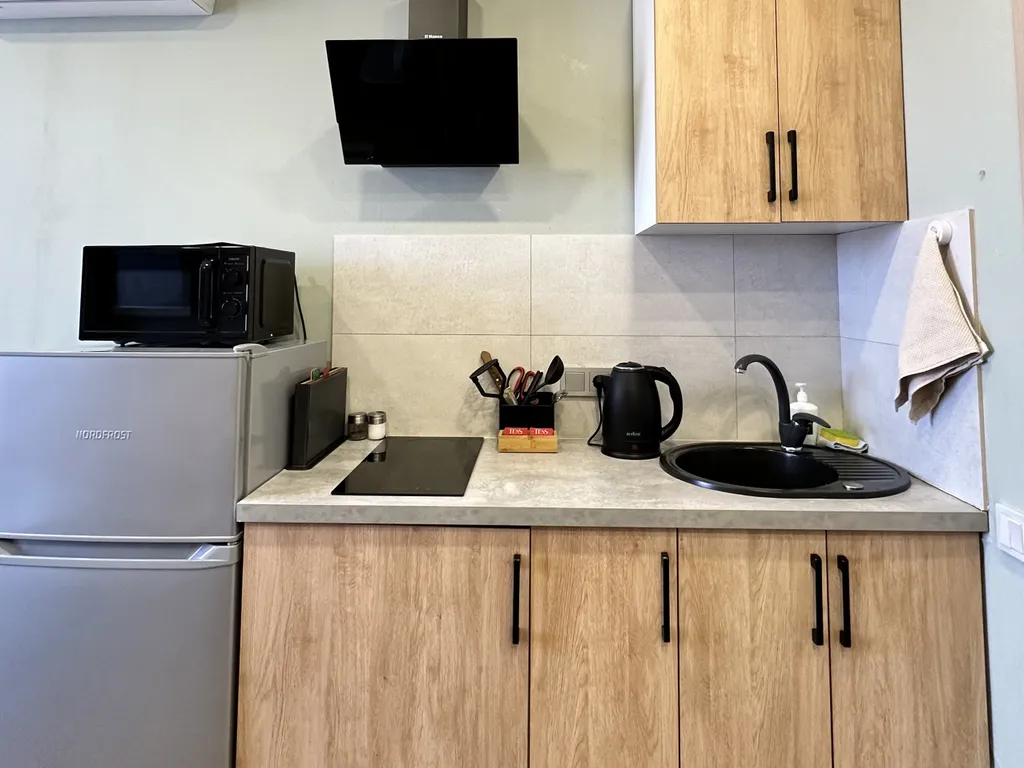 Уютная студия с красивым видом