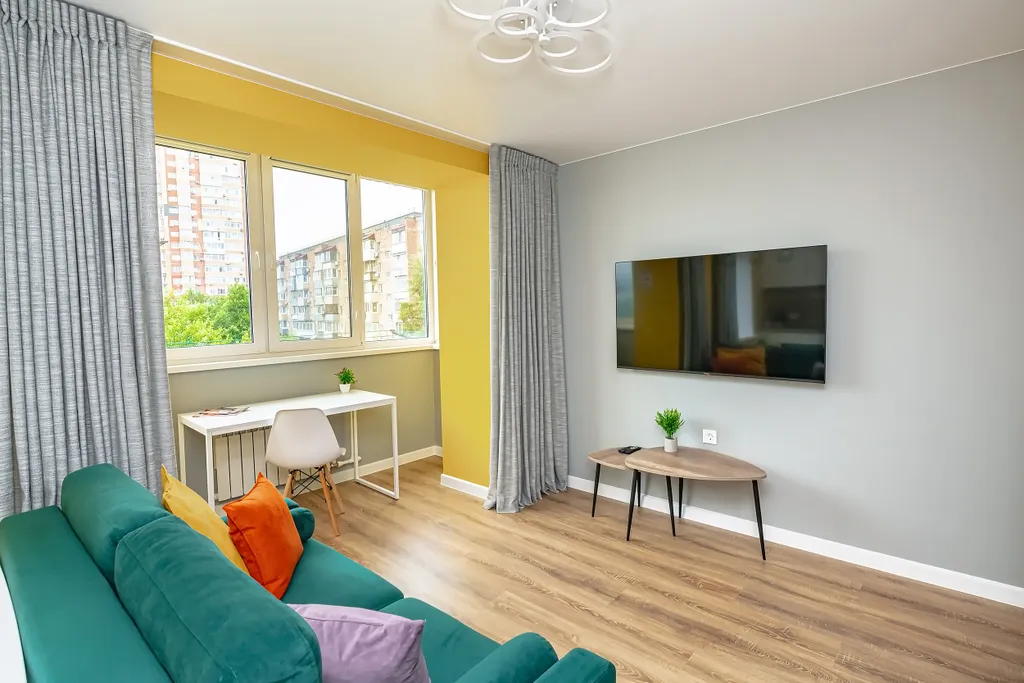 Яркая квартира