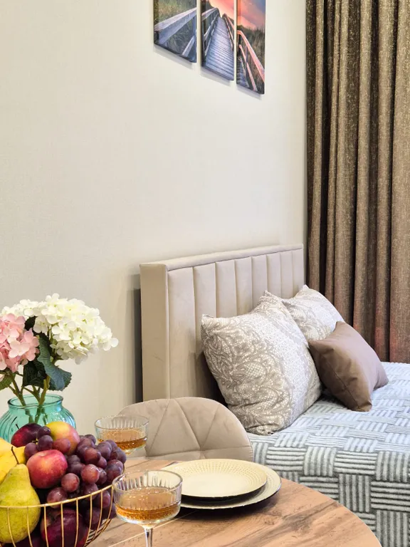 Апартаменты с видом на море, лес и горы