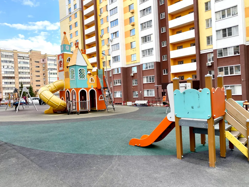 Большая квартира с красивым видом на город в новом ЖК