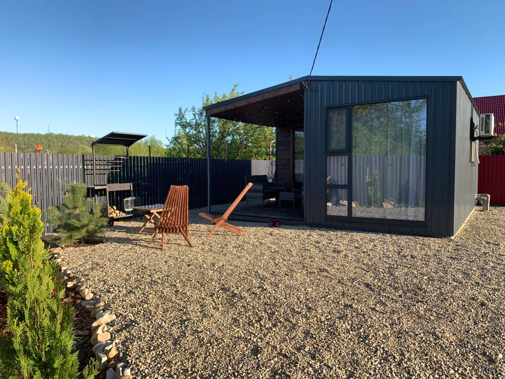 Трёхместный коттедж в тихом месте