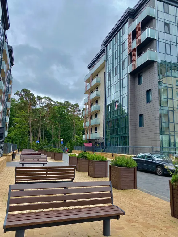 Светлые апарты с собственной террасой у самого моря