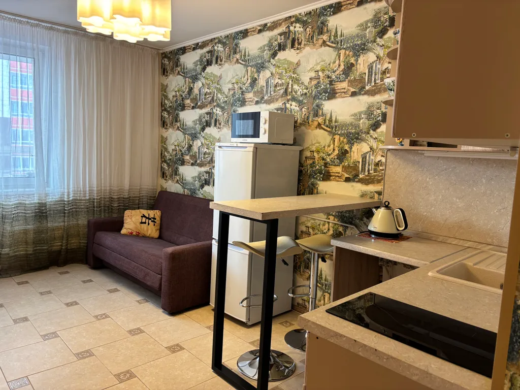 Квартира Квартира Евродвушка в новом доме на набережной — Красноярск