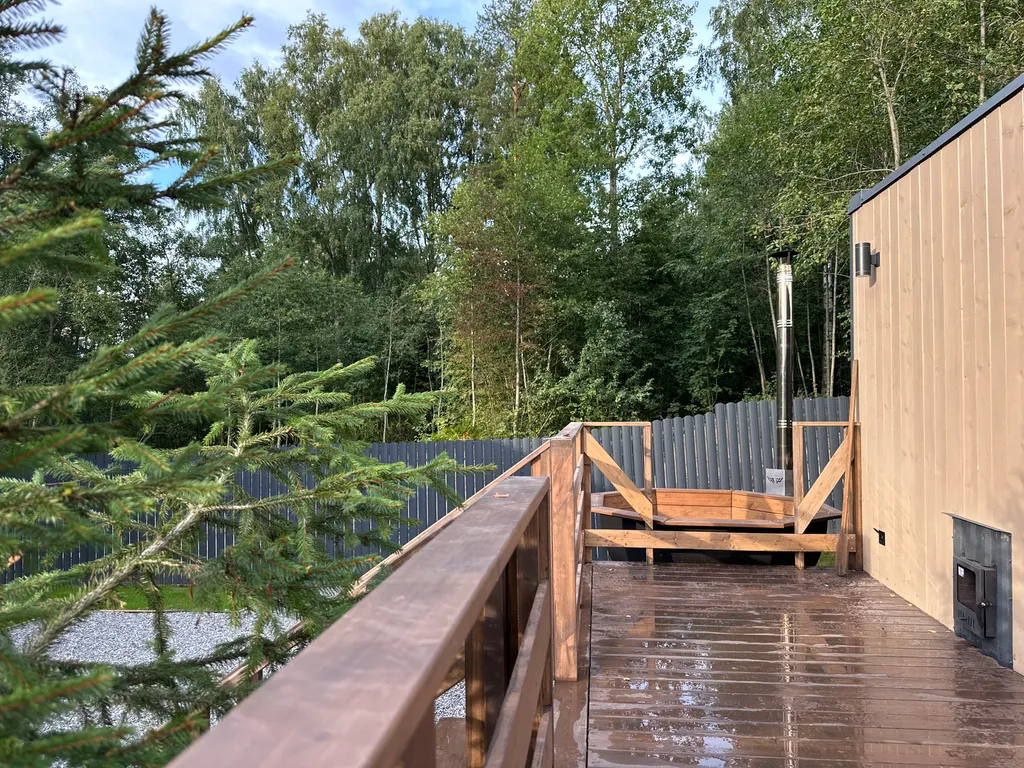 Коттедж Дом с баней и банным чаном — Санкт-Петербург