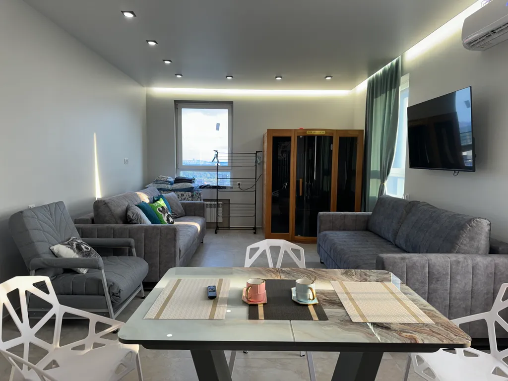 Квартира Квартира Relax sauna apartments рядом с Крокус и Чкалов арена — Москва