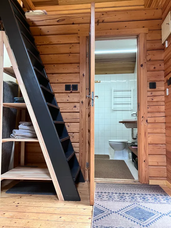 Домик с русской баней у моря