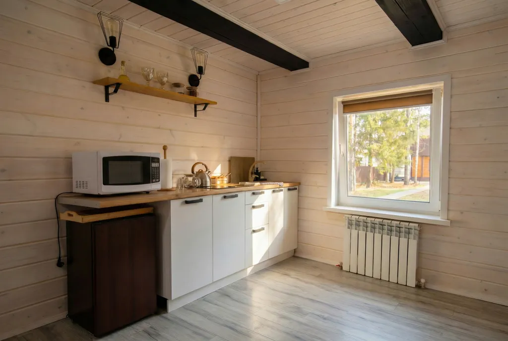 Уютный домик на берегу реки Косьва