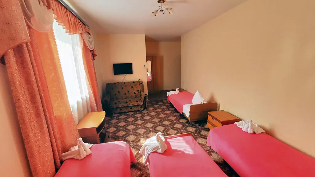 Уютный четырёхместный номер