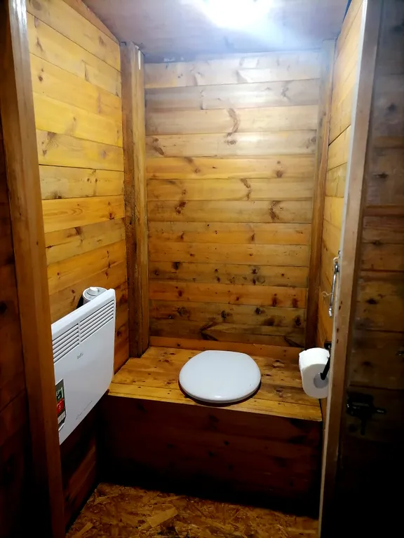 Дом с зоной отдыха на новый год на природе