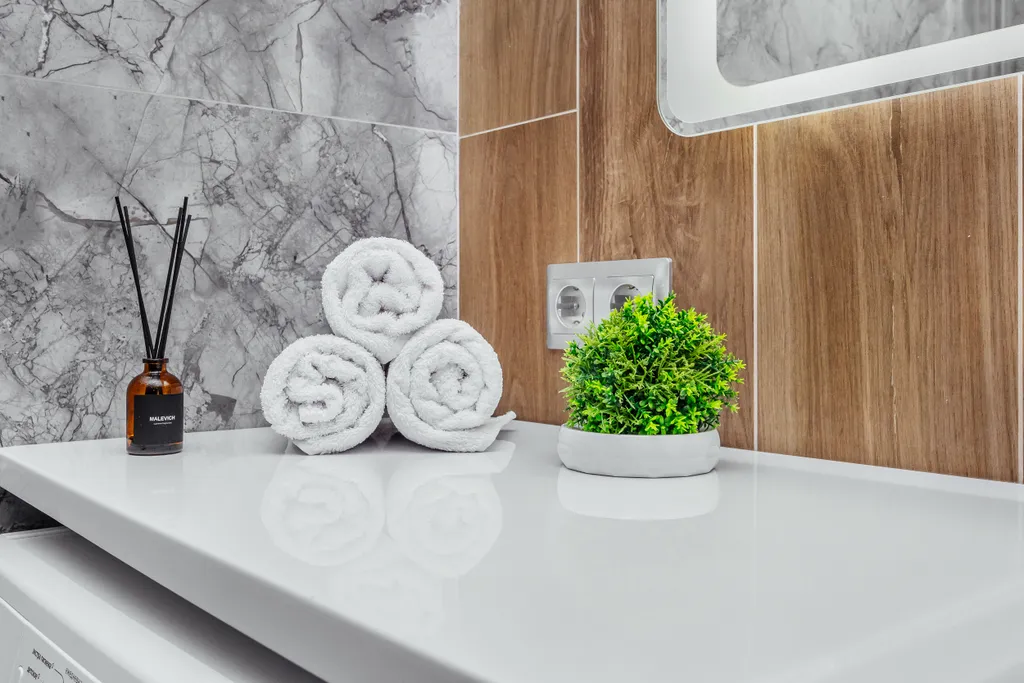 Квартира Квартира Уютная евродвушка в современном ЖК, с закрытой территорией, парковкой — Сириус