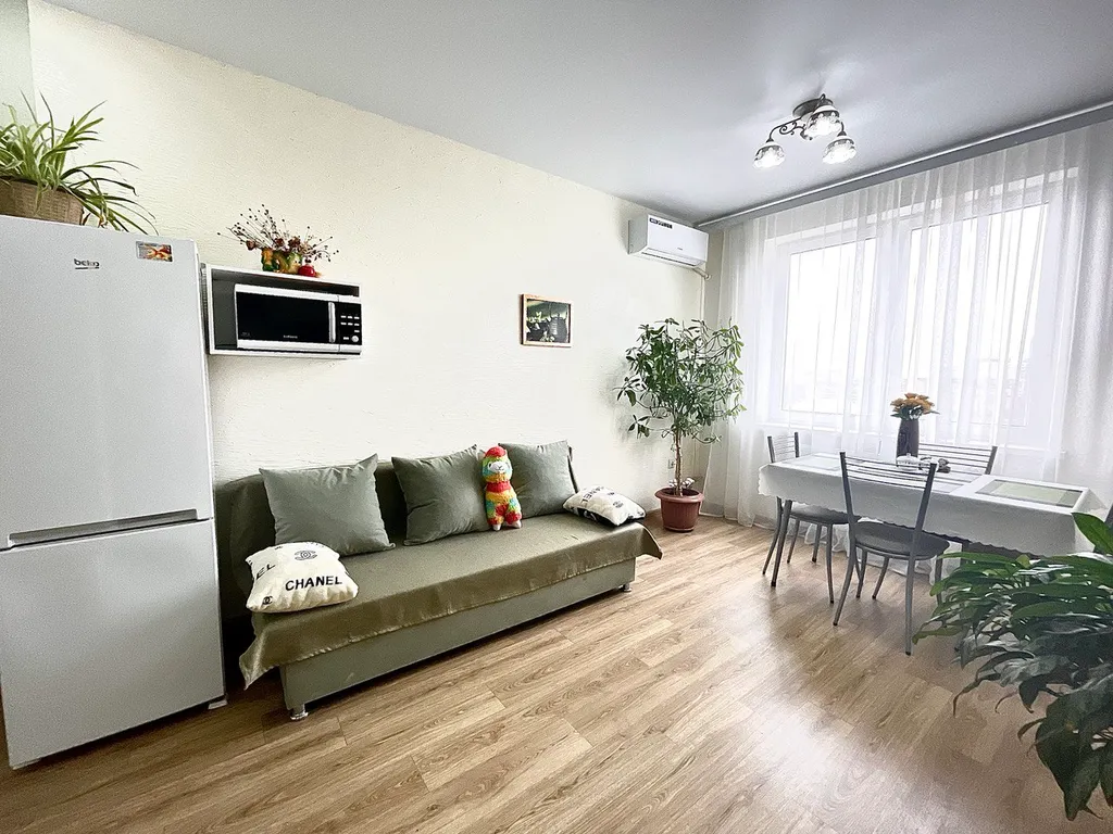 Квартира Квартира Уютная евродвушка недалеко от парка Галицкого и Краевой больницы 1 — Краснодар