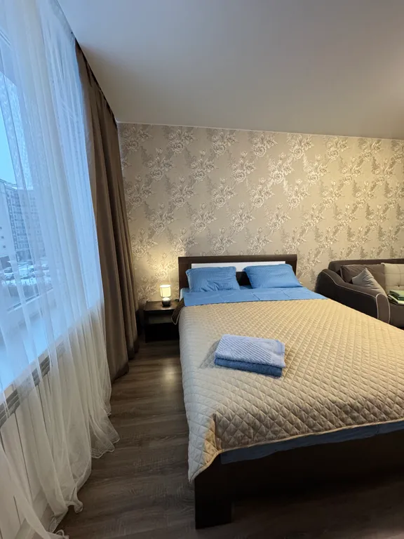 Квартира Просторная однокомнатная квартира в новом доме с видом на озеро — Зеленоградск