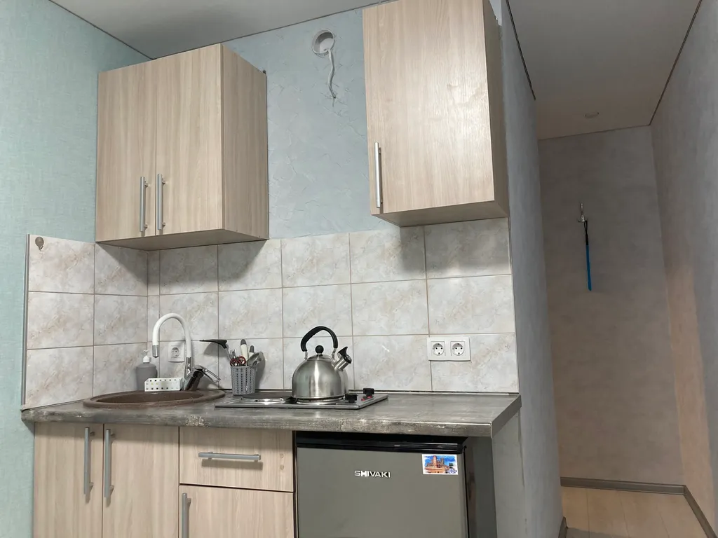 Уютная студия на набережной р. Преголя