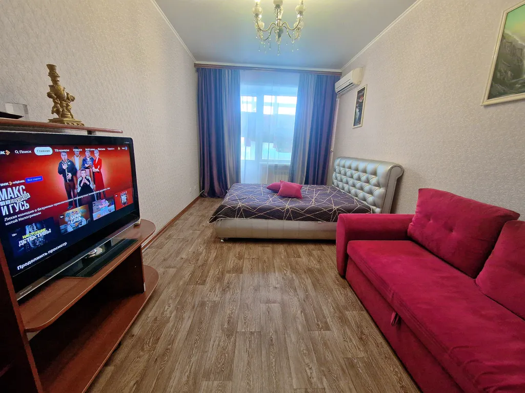 Евродвушка в элитном доме с видом на Волгу