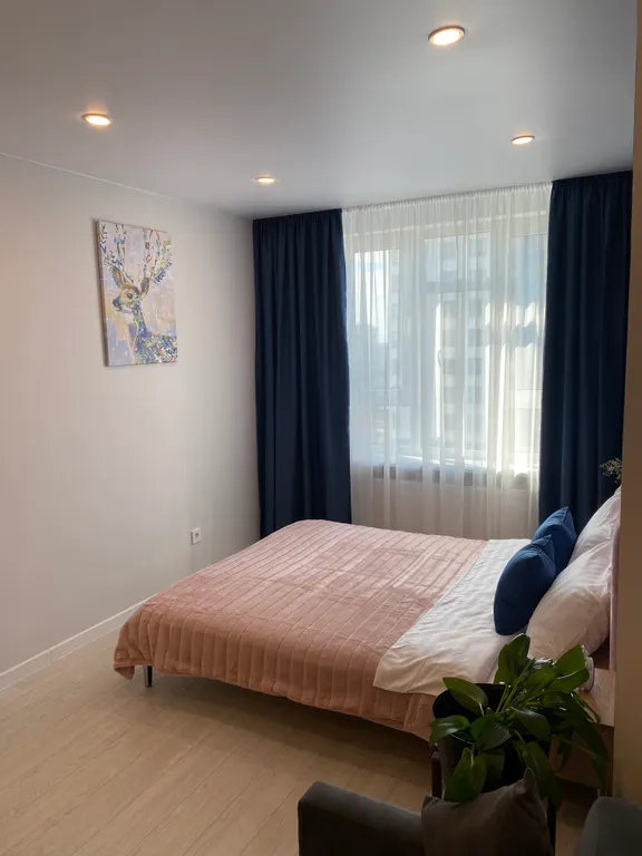 Новая уютная студия у метро, удаленное заселение