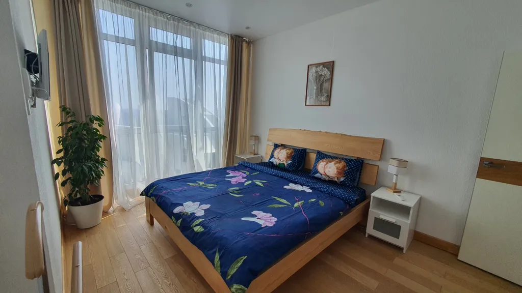 Апартаменты в центре города с прекрасным видом на золотой мост