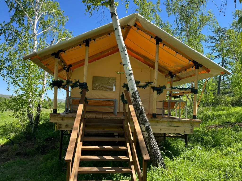 Уютное шале на природе в экопарке
