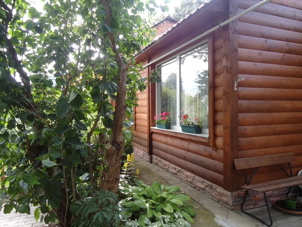 Уютный домик с видом на музей