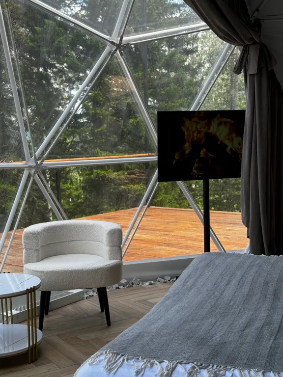 Коттедж Купольный дом «MOUNTAIN» на 4 гостя — Шерегеш