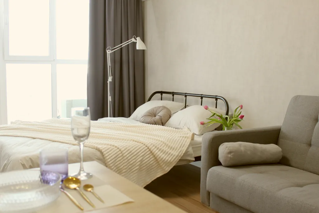 Квартира Квартира Студия  рядом с Проспектом Октября — Уфа