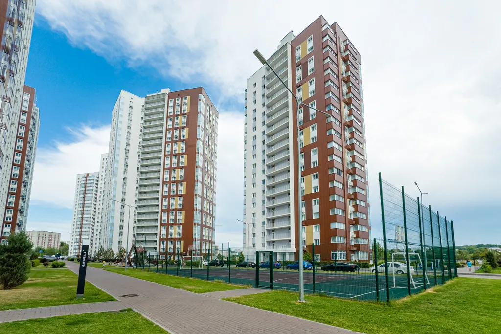 Студия на 24 этаже с панорамным видом на реку в ЖК Аквамарин