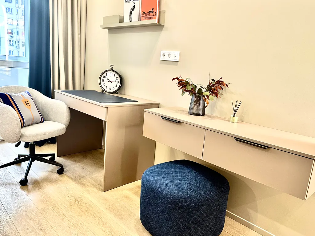 Квартира Квартира Люкс с 2 балконами и дизайнерским ремонтом — Москва