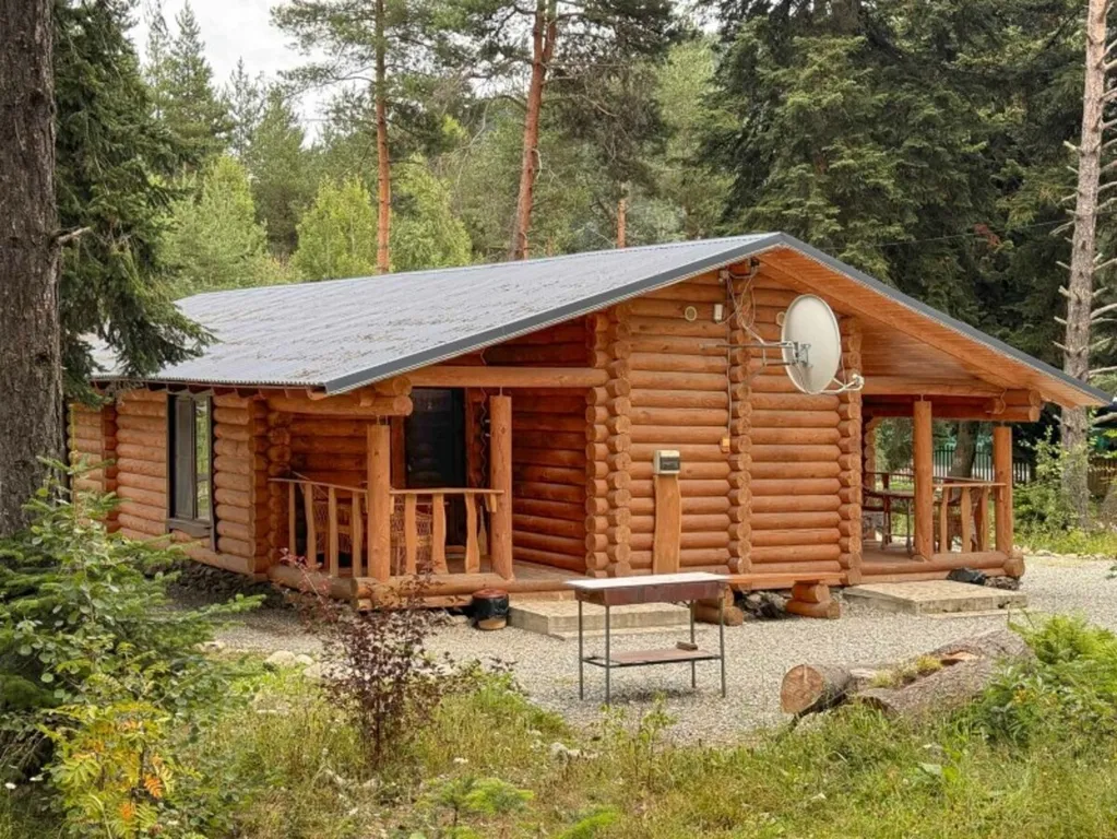 Коттедж Коттедж Шале-студия с двуспальной кроватью и раскладным диваном — Архыз