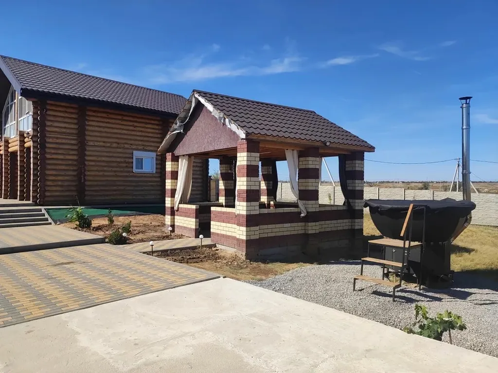 Дом из бревна с банькой