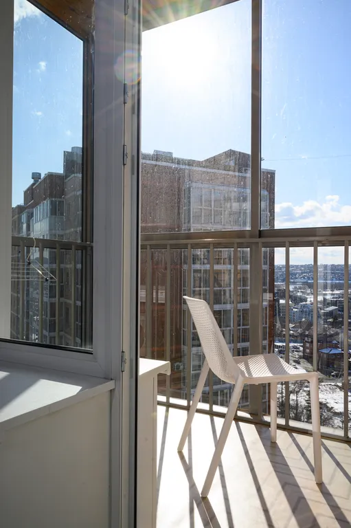 Уютная квартира с дизайнерским ремонтом с видом на реку