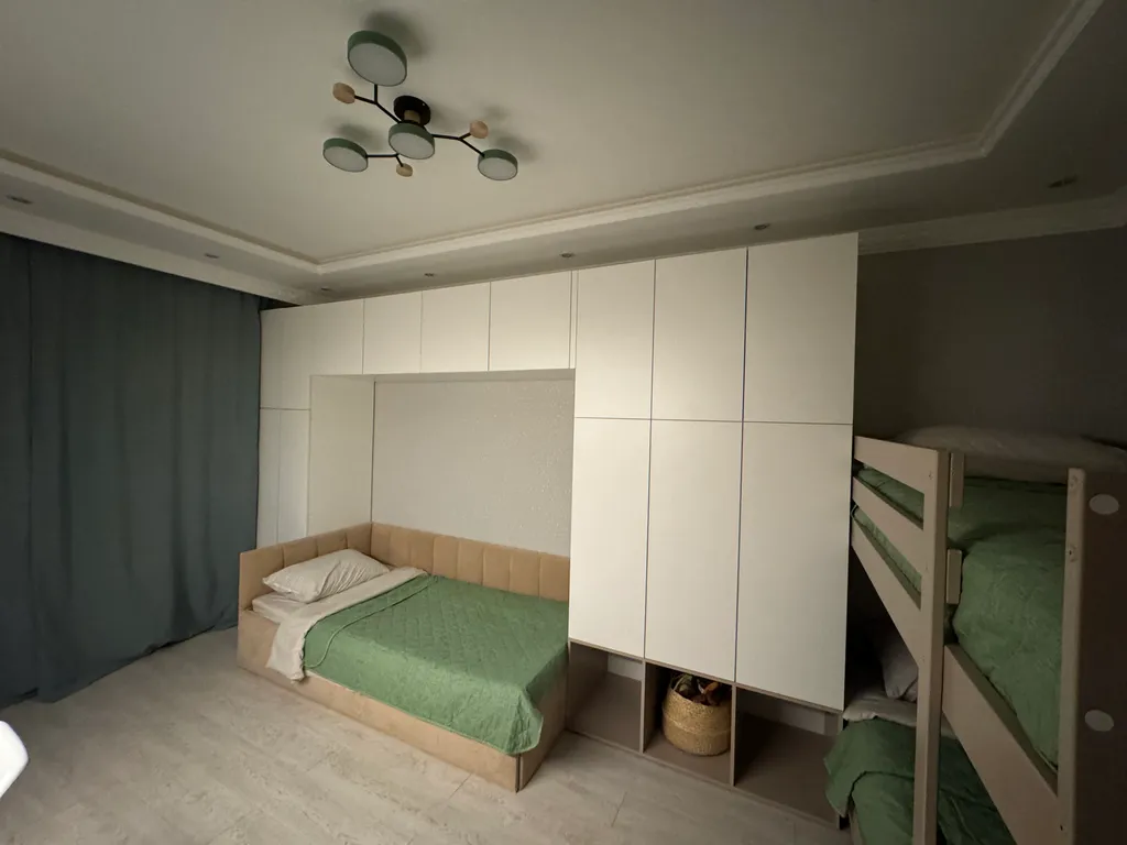 Уютные апартаменты для большой семьи. 8 спальных мест!