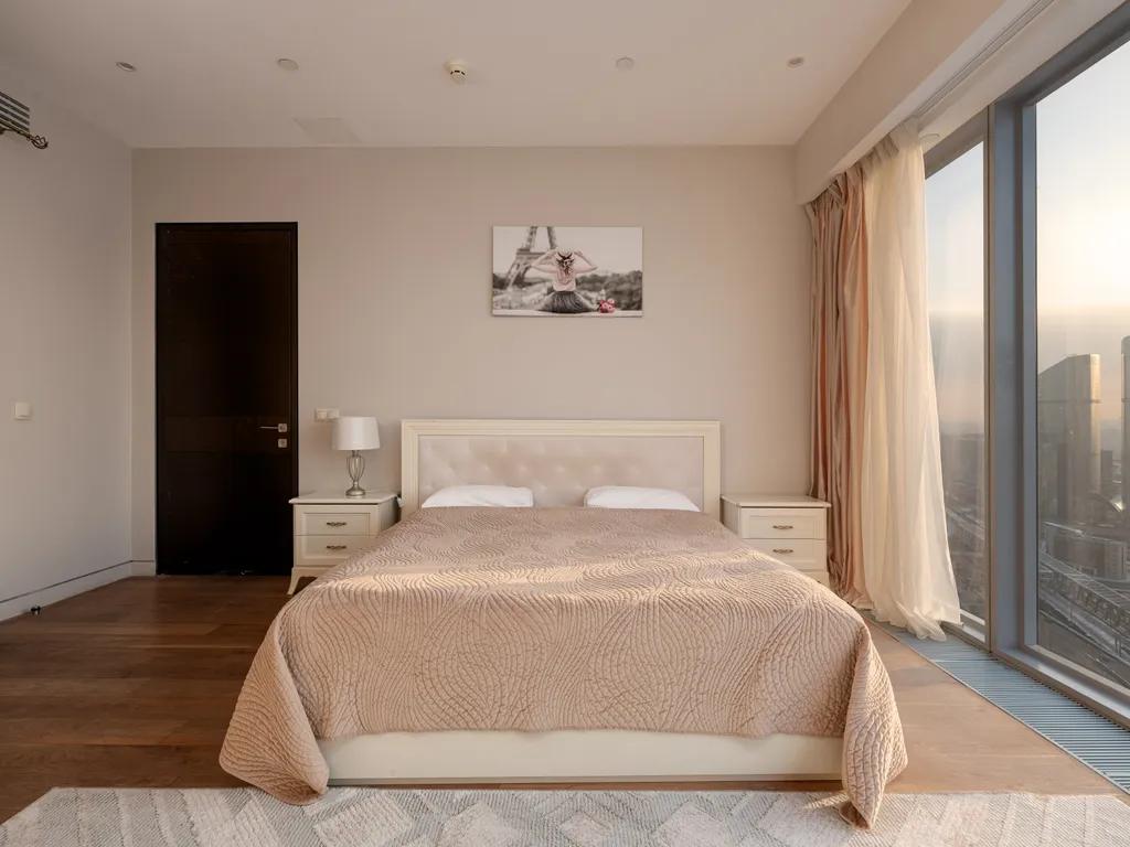 Oko Gudja 29 этаж 100 м2 панорамный вид на город шикарный закат