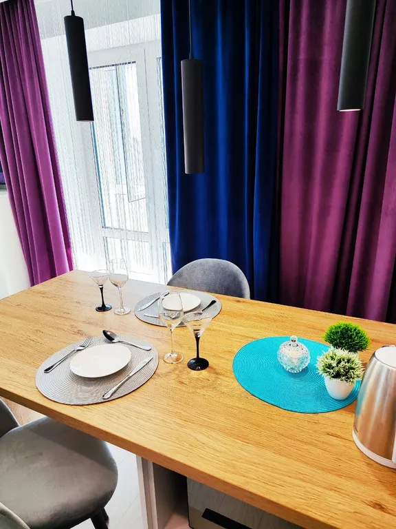 Современная, комфортная квартира-студия в светлых тонах