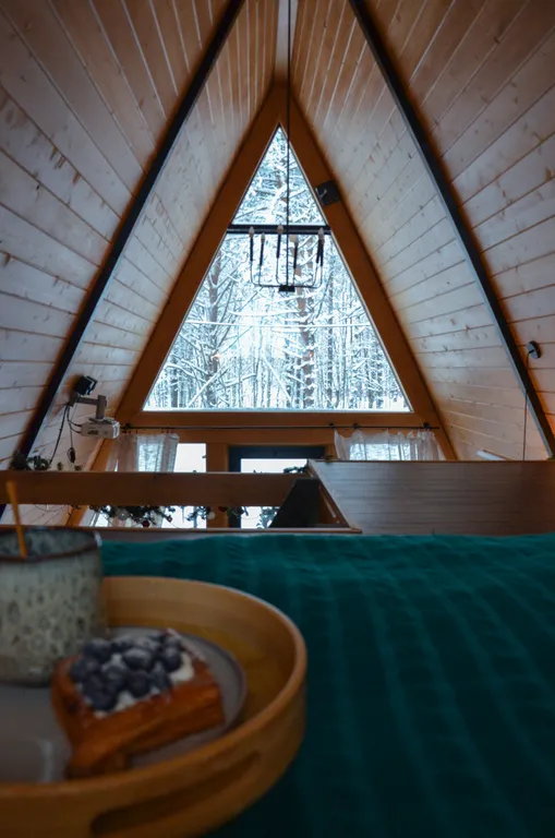 Уютный дом в сосновом лесу