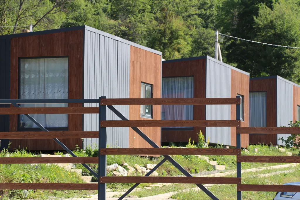 Дом двухместный с видом на горы