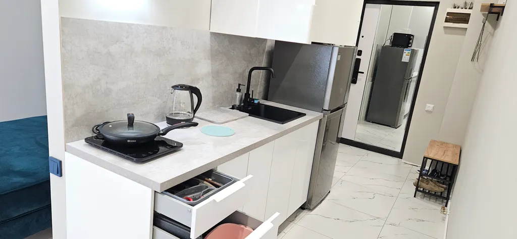 Светлая студия в новом ЖК