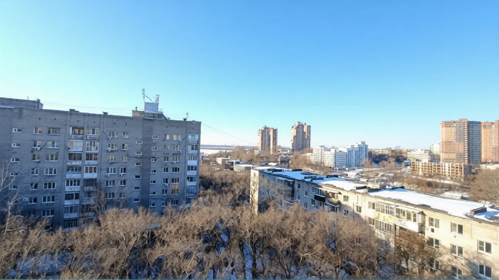Квартира Апартаменты Вита в центре города с видом на Амур — Хабаровск