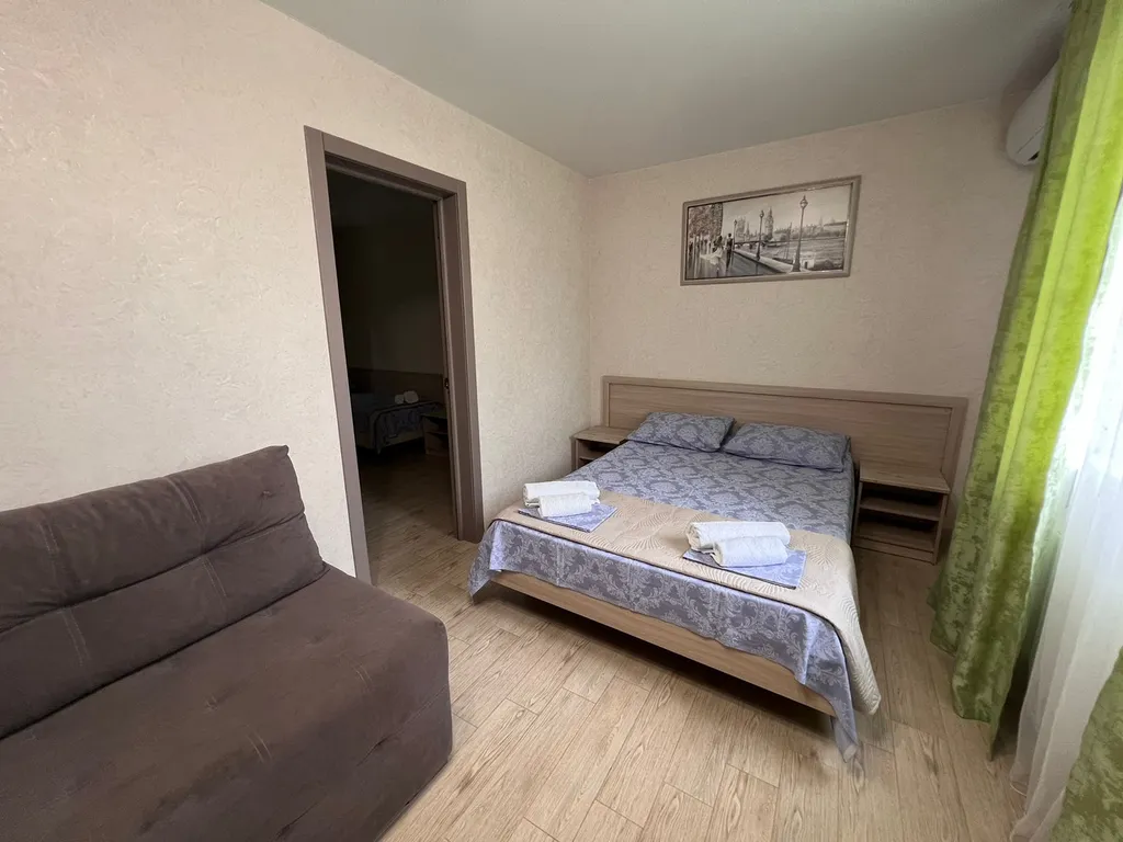 Квартира Квартира Семейный двухкомнатный номер, стандарт — Анапа