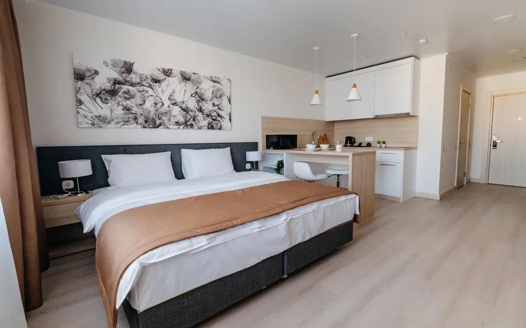 Квартира Улучшенные апартаменты с видом на Ботанический сад — аренда посуточно в Астана (Нур-Султан)